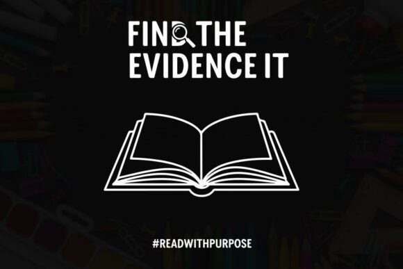 Find the Evidence in Open Book Graphics & T-Shirt Designs