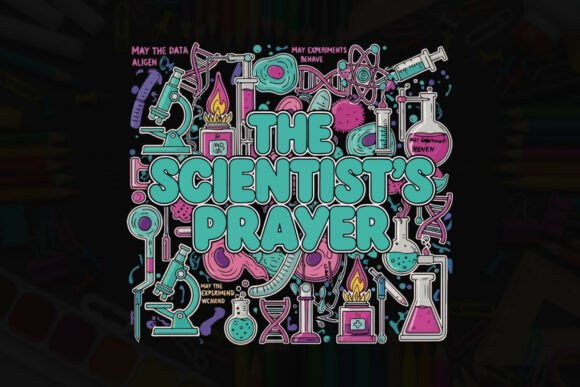 Science Typograph Graphics for T-Shirt Designs