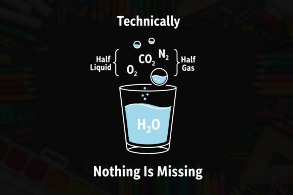 Technically Nothing Missing Water Gas Graphics & T-Shirt Designs