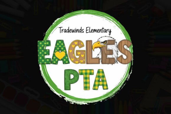 Tradewinds Eagles PTA Logo: Graphics for T-Shirt Designs